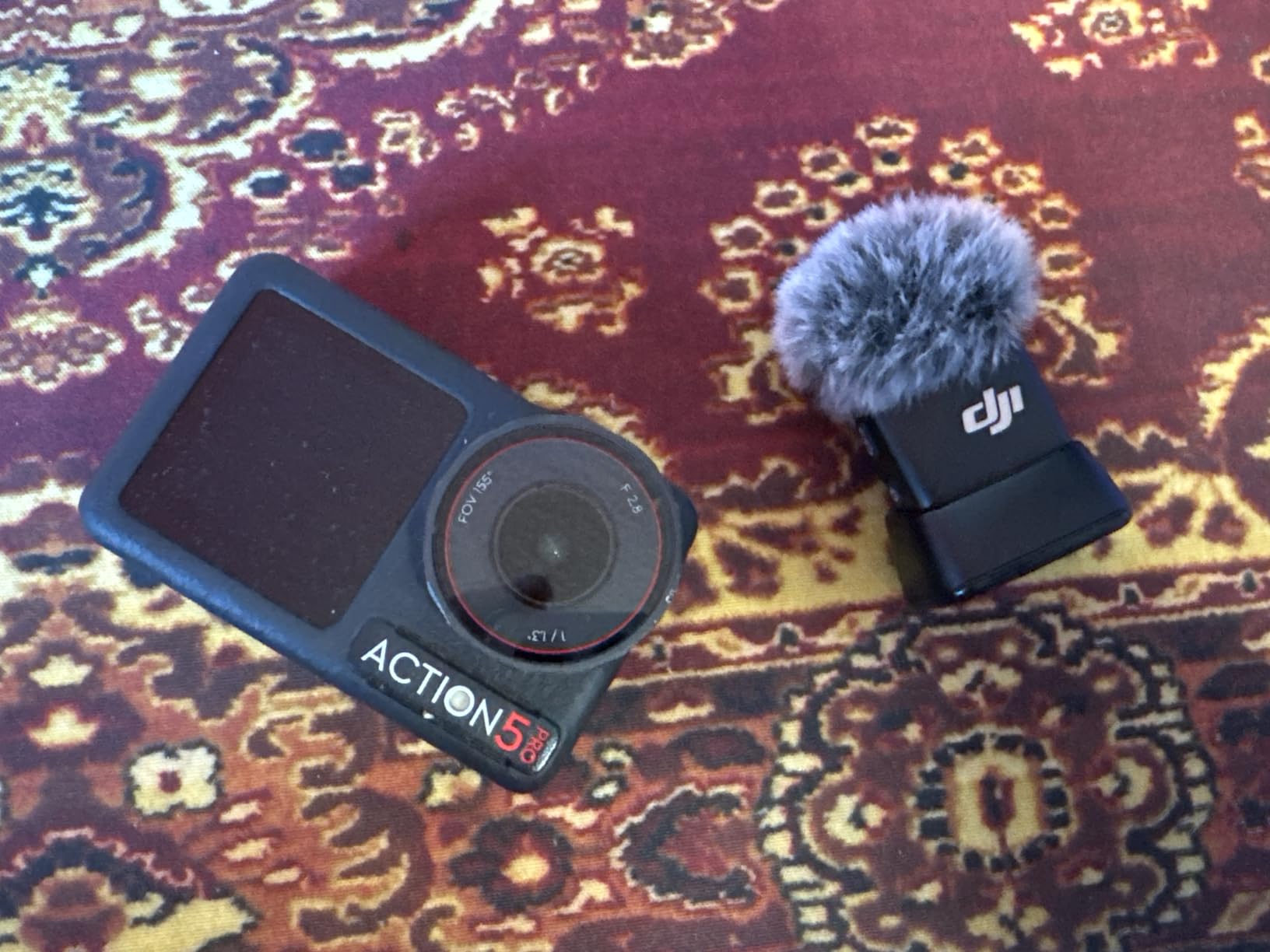 DJI Osmo Action 5 Pro Essential Combo, Waterproof Action Camera with 1/1.3