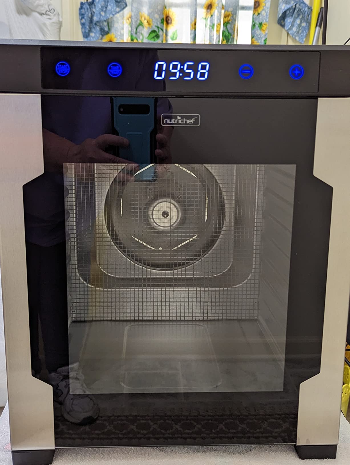 NutriChef 32 Layer & 2 Chamber Commercial Food Dehydrator Machine - Stainless Steel Trays, Digital Timer and Temperature Control, Ideal for Jerky Meat, Fruit, Pet Treats, Vegetables, and Herbs, Silver, 32 shelves & 2 chambers Customer Review NutriChef 32 Layer & 2 Chamber Commercial Food Dehydrator Machine - Stainless Steel Trays, Digital Timer and Temperature Control, Ideal for Jerky Meat, Fruit, Pet Treats, Vegetables, and Herbs, Silver, 32 shelves & 2 chambers - Customer Photo 1