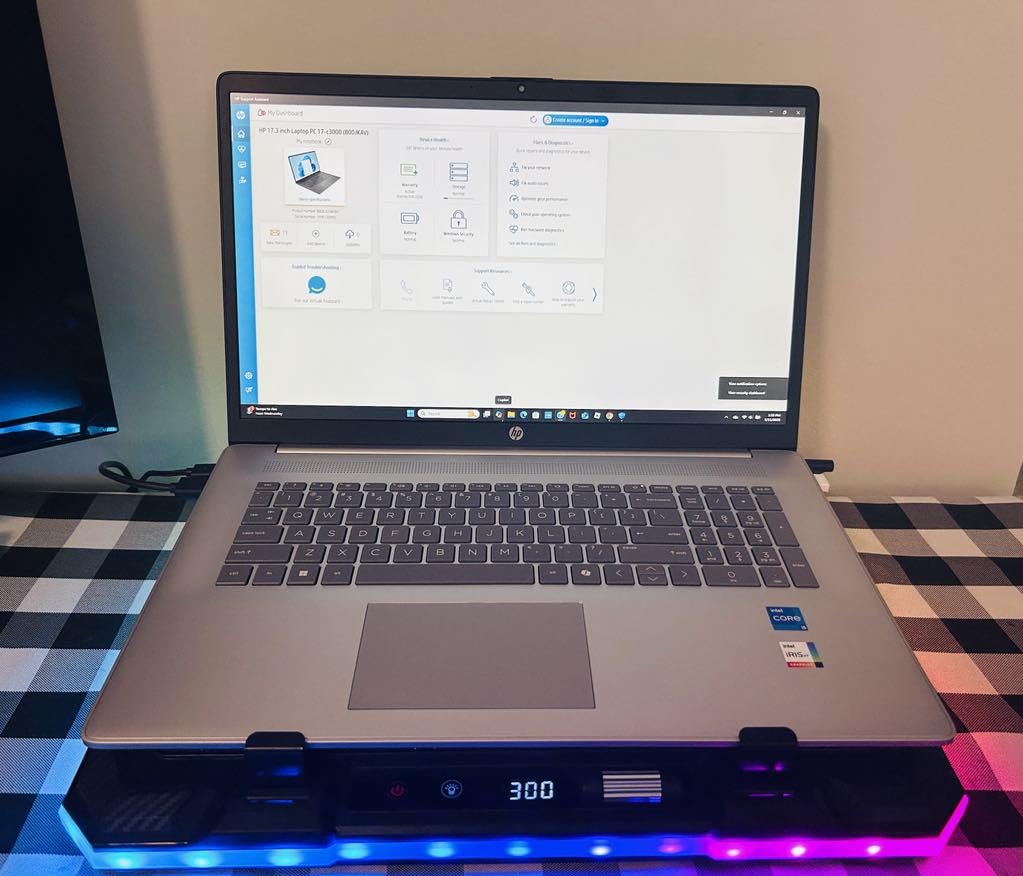 HP 17.3 inch Laptop, FHD Display, Intel Core i5-1334U, 16 GB RAM, 512 GB SSD, Intel Iris Xe Graphics, Windows 11 Home, Natural Silver, 17-cn3399nr Customer Review HP 17.3 inch Laptop, FHD Display, Intel Core i5-1334U, 16 GB RAM, 512 GB SSD, Intel Iris Xe Graphics, Windows 11 Home, Natural Silver, 17-cn3399nr - Customer Photo 3