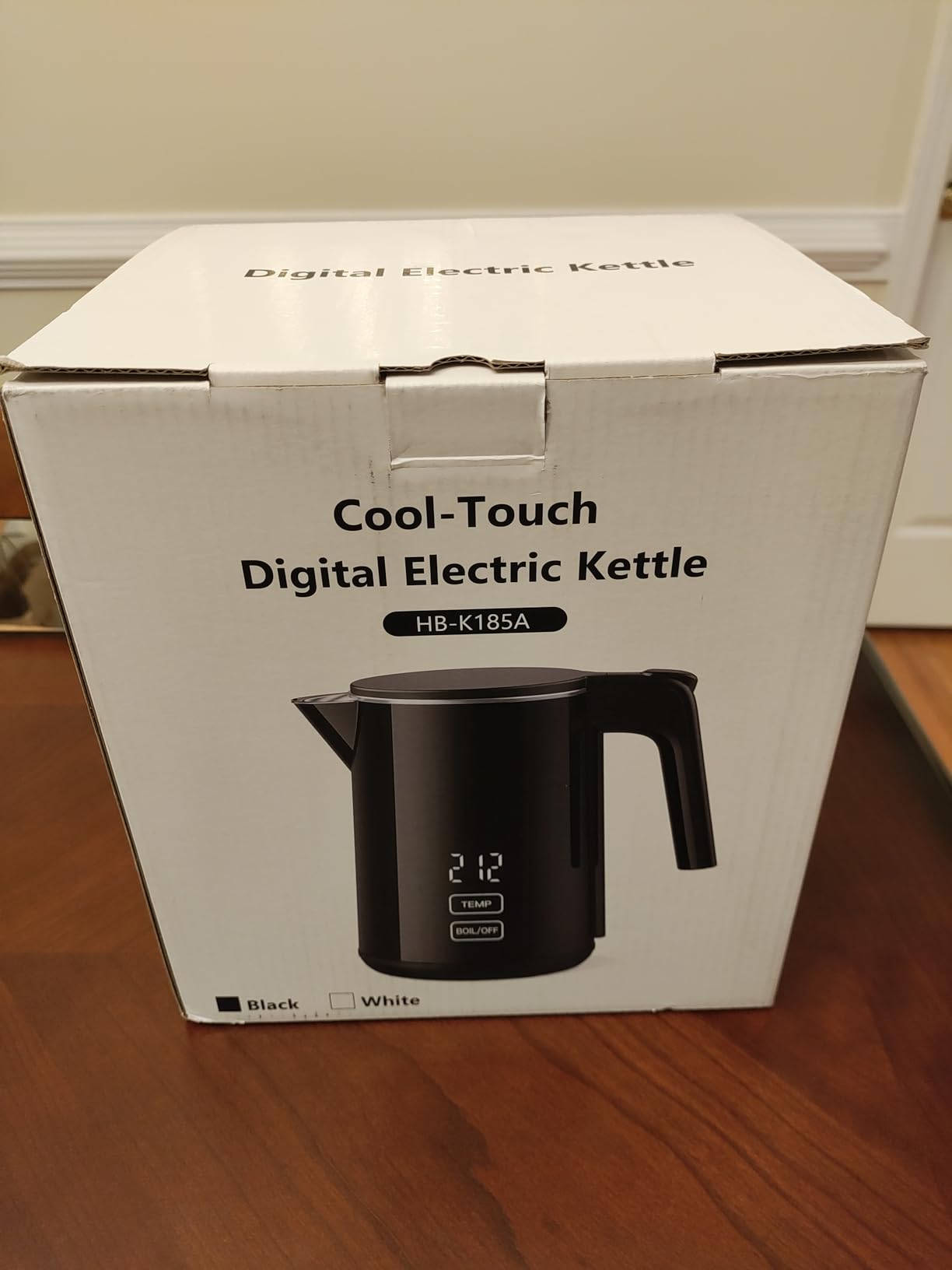 Electric Kettle 1.0L 1200W, 7 Temp Settings, 4H Keep-Warm, Fast-Boil Stainless Steel Electric Tea Kettle, 120V Water Boiler with Auto-Shut Off, Cool Touch PP Exterior for Home Office, Black - Customer Photo 3