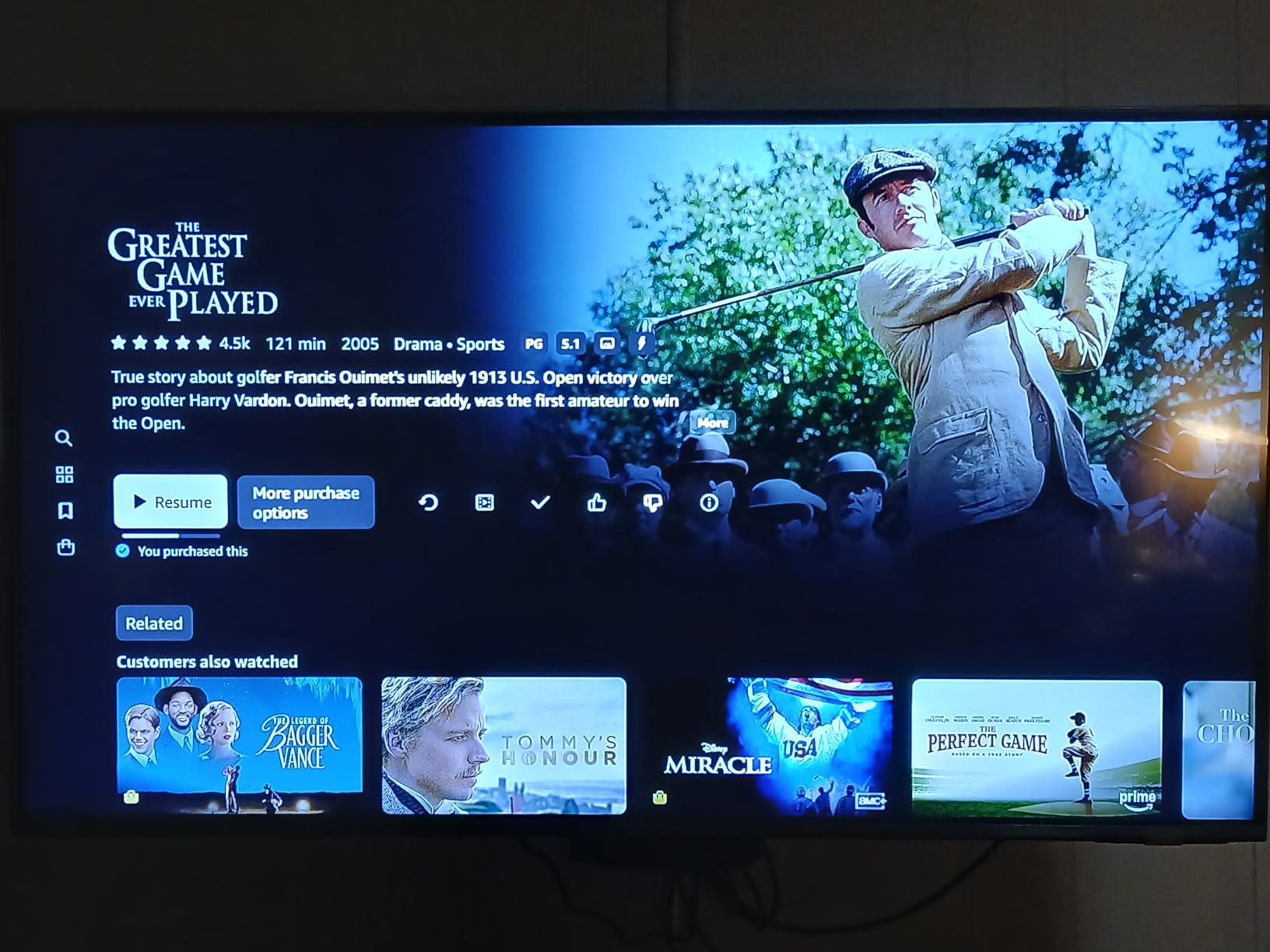 Samsung 65-Inch Class QLED Q8F 4K UHD Smart TV (2025 Model) Q4 AI Processor, 100% Color Volume with Quantum Dot, AirSlim Design, Endless Free Content, Samsung Vision AI, Alexa Built-in Customer Review Samsung 65-Inch Class QLED Q8F 4K UHD Smart TV (2025 Model) Q4 AI Processor, 100% Color Volume with Quantum Dot, AirSlim Design, Endless Free Content, Samsung Vision AI, Alexa Built-in - Customer Photo 5