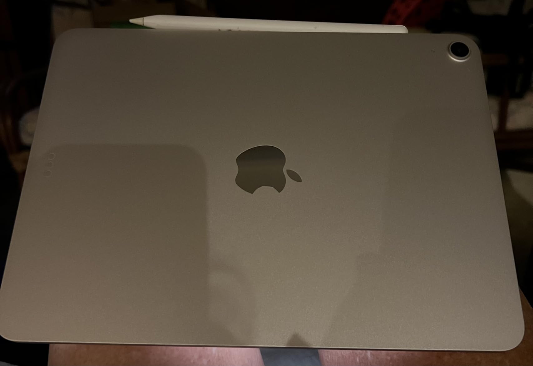 Apple iPad Air 11-inch with M3 chip Built for Apple Intelligence, Liquid Retina Display, 256GB, 12MP Front/Back Camera, Wi-Fi 6E, Touch ID, All-Day Battery Life — Blue - Customer Photo 1