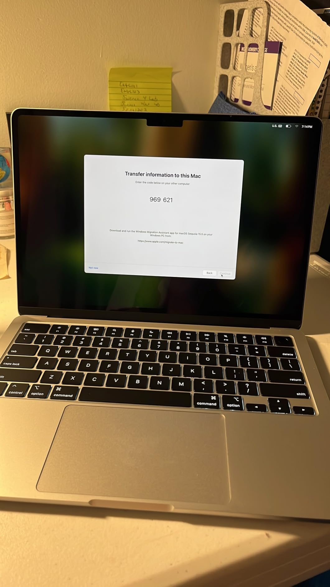 Apple 2025 MacBook Air 13-inch Laptop with M4 chip: Built for Apple Intelligence, 13.6-inch Liquid Retina Display, 16GB Unified Memory, 256GB SSD Storage, 12MP Center Stage Camera, Touch ID; Sky Blue - Customer Photo 2