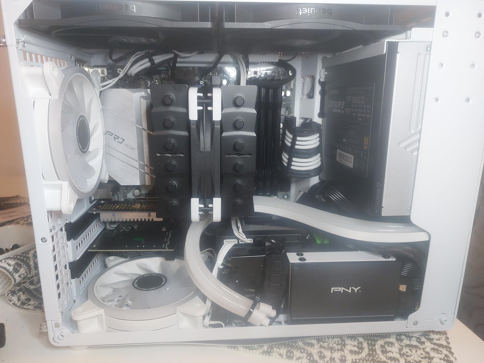 MONTECH Century II - 850W High-End ATX Gaming Power Supply - 80 Plus Gold & Cybenetics Platinum - Fully Modular - ATX 3.1 & PCIe 5.1 Ready with 12V-2x6 Cable - 10 Years Warranty Customer Review MONTECH Century II - 850W High-End ATX Gaming Power Supply - 80 Plus Gold & Cybenetics Platinum - Fully Modular - ATX 3.1 & PCIe 5.1 Ready with 12V-2x6 Cable - 10 Years Warranty - Customer Photo 2