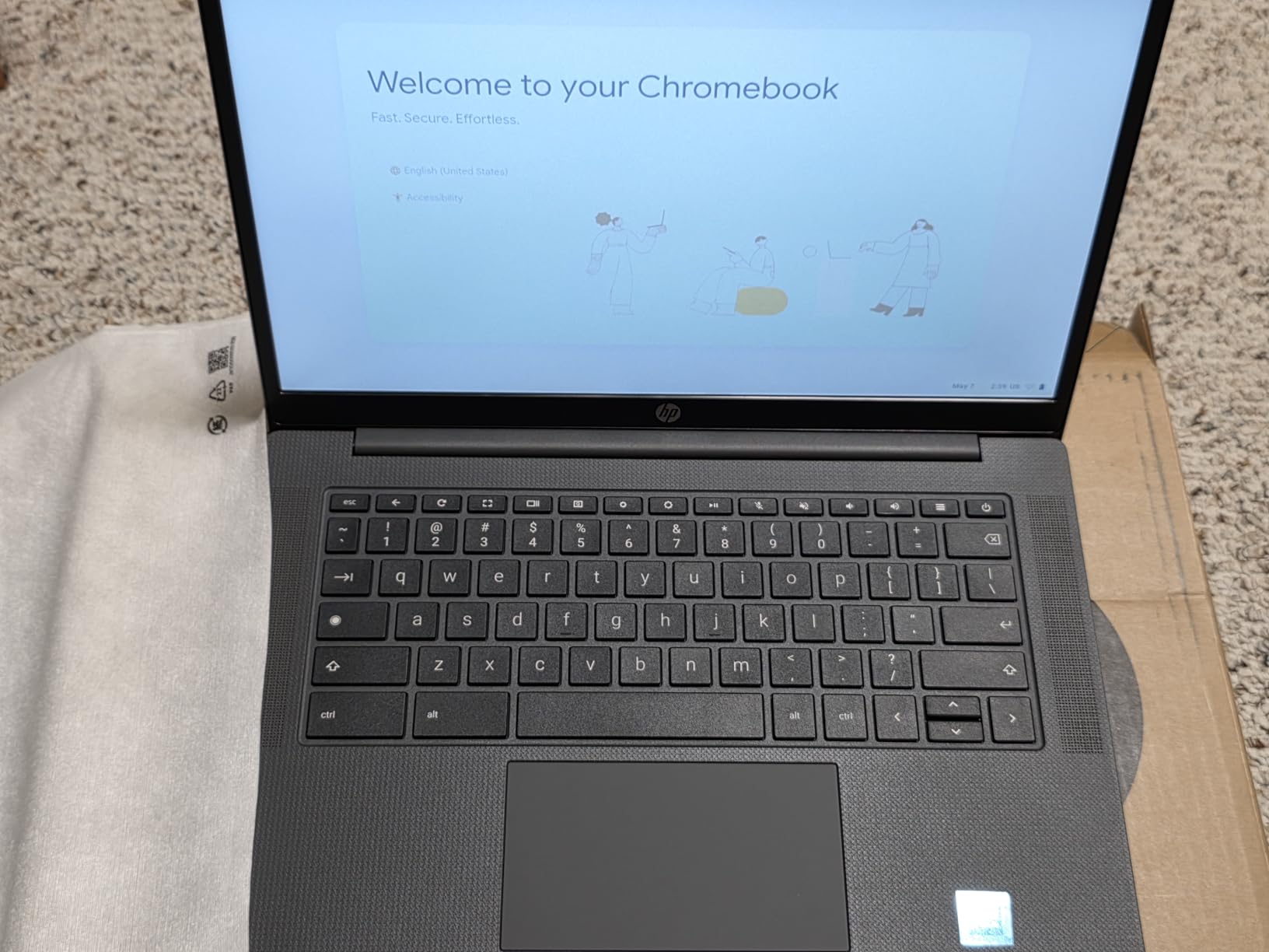 HP Chromebook 14 inch Laptop, HD Display, Intel Processor N100, 8 GB RAM, 128 GB UFS, Intel UHD Graphics, Chrome OS, Chalkboard Gray, 14a-nf0099nr Customer Review HP Chromebook 14 inch Laptop, HD Display, Intel Processor N100, 8 GB RAM, 128 GB UFS, Intel UHD Graphics, Chrome OS, Chalkboard Gray, 14a-nf0099nr - Customer Photo 4