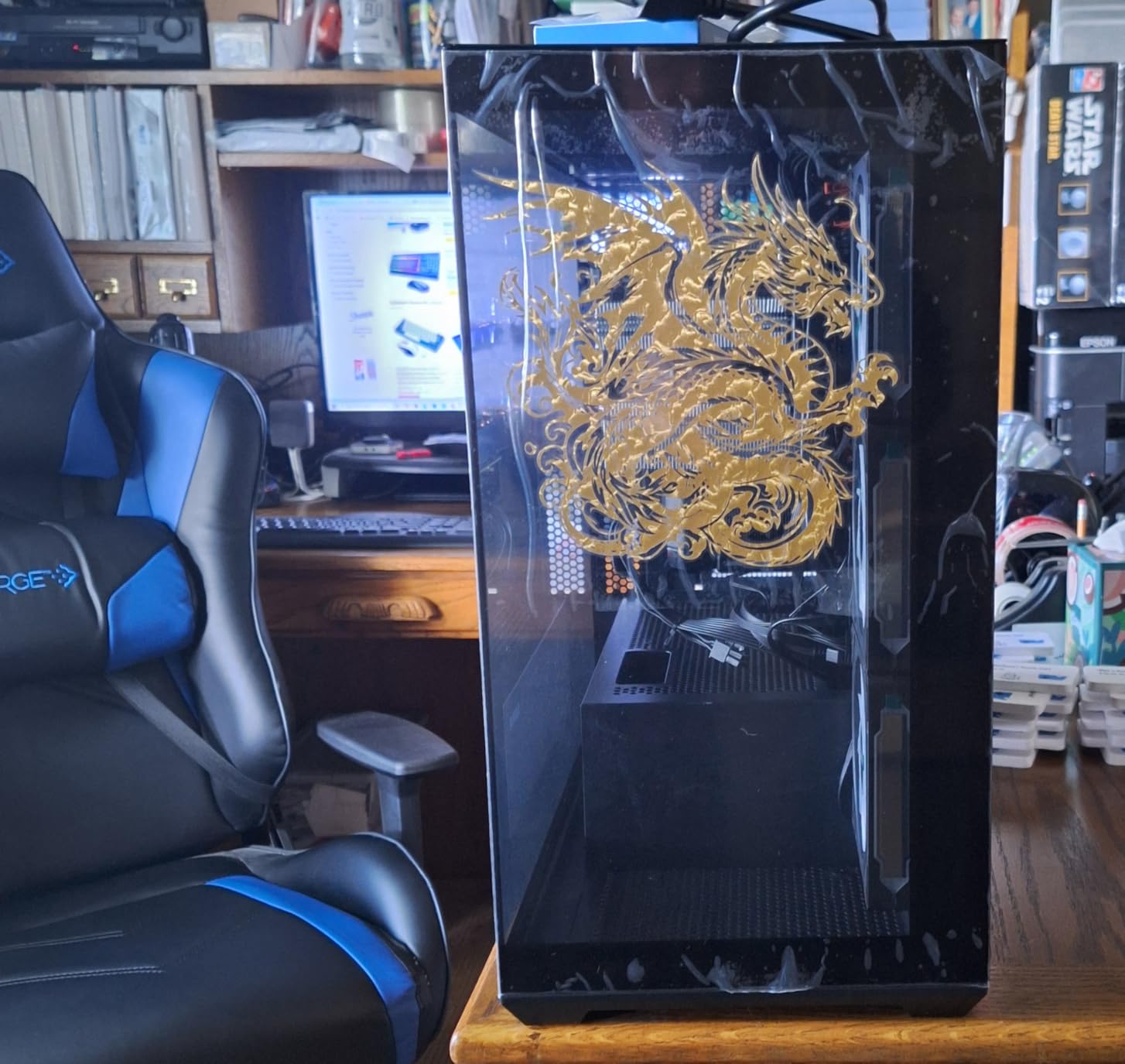 The Horizon Autherium I9 RTX Gaming PC || Core I9 Unlocked CPU || RTX 5070 OC 12GB || 64GB RAM || 5TB Storage || 1.2GB/s WiFi, VR and Gaming Ready || Windows 11 PRO Customer Review The Horizon Autherium I9 RTX Gaming PC || Core I9 Unlocked CPU || RTX 5070 OC 12GB || 64GB RAM || 5TB Storage || 1.2GB/s WiFi, VR and Gaming Ready || Windows 11 PRO - Customer Photo 1