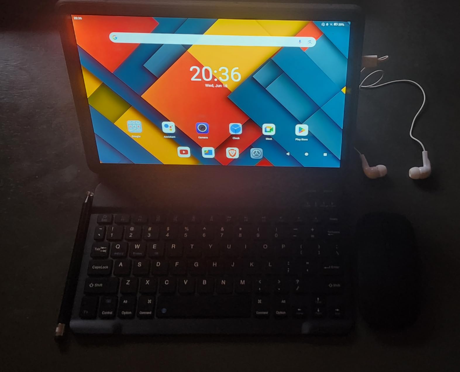 Tablet, 11 Inch Android 14 Tablets, 14GB RAM+64GB ROM (TF 1TB) with Octa-Core, 6800mAh, Widevine L1, WiFi 6, 8 in 1 Tablet with Keyboard, Mouse, Protective Case, Stylus, Headset, Charger- Black Customer Review Tablet, 11 Inch Android 14 Tablets, 14GB RAM+64GB ROM (TF 1TB) with Octa-Core, 6800mAh, Widevine L1, WiFi 6, 8 in 1 Tablet with Keyboard, Mouse, Protective Case, Stylus, Headset, Charger- Black - Customer Photo 1