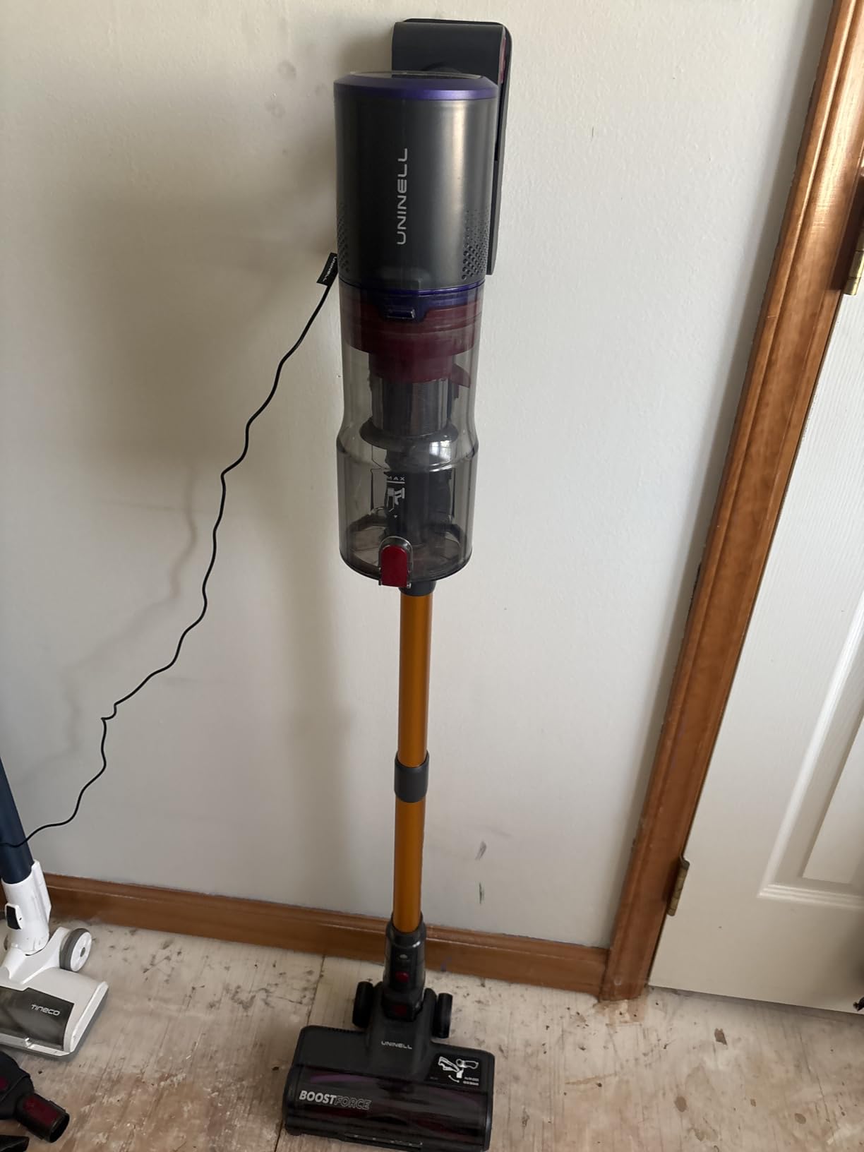 UNINELL HOME Cordless Vacuum Cleaner, 50000Pa 580W 70Mins Vacuum Cleaners for Home,Anti-Tangle Stick Vacuum Self-Standing, Handheld Vacuum Rechargeable for Pet Hair/Carpet/Floor,LED Display - Customer Photo 1