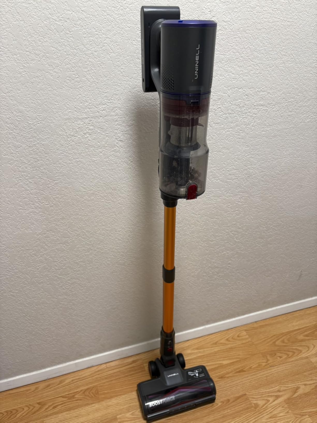 UNINELL HOME Cordless Vacuum Cleaner, 50000Pa 580W 70Mins Vacuum Cleaners for Home,Anti-Tangle Stick Vacuum Self-Standing, Handheld Vacuum Rechargeable for Pet Hair/Carpet/Floor,LED Display - Customer Photo 3