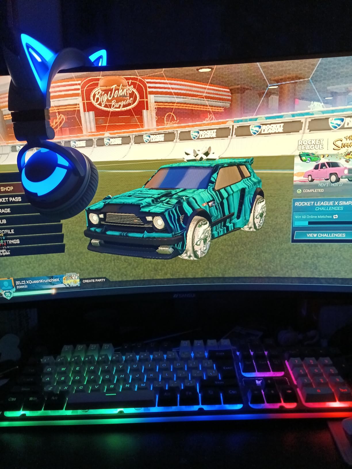 SANSUI 24 Inch Curved 160Hz Gaming Monitor,1500R Curved Gaming Monitor FHD 1080P Computer Monitor,MPRT 1ms Fast VA Display,Freesync,HDR,3000:1, HDMI2.0,DP1.4, VESA Support(ES-G24C1L HDMI Cable Incl.) - Customer Photo 2