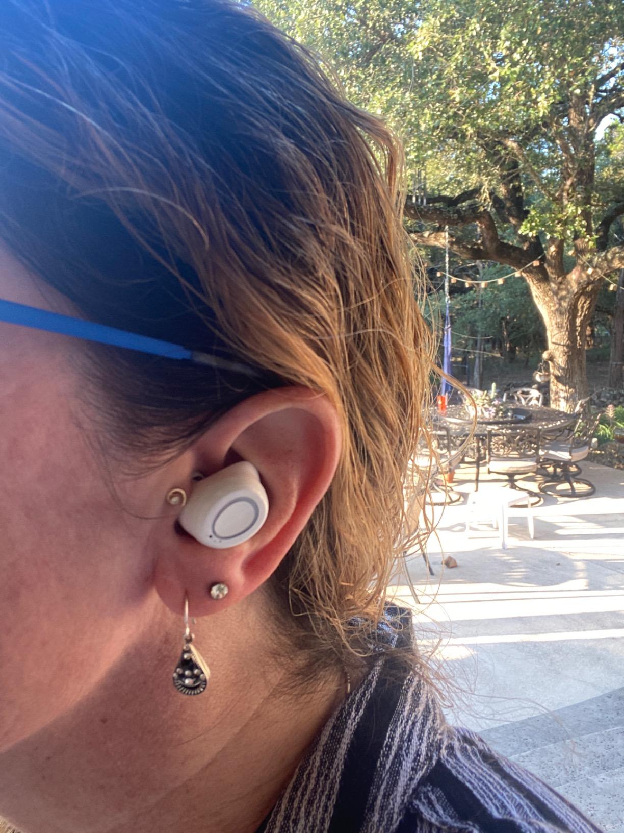 Wireless Earbud, Bluetooth Headphones 5.3 Built in 4 ENC Mic, Hi-Fi Stereo Bass Wireless Earphones, 40H Bluetooth Earbud in-Ear Dual LED Display, USB-C, IP7 Waterproof Sports Ear Buds, for Android iOS - Customer Photo 3