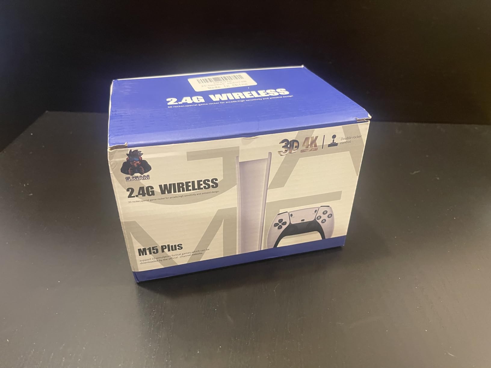 Wireless Retro Game Console Built-in 20000+ Games and 23 Emulators, 2026 New Plug & Play Retro Gaming Console with 4K Output & Dual 2.4G Controllers, Games Nostalgic Stick for Christmas Gift (64GB) - Customer Photo 1
