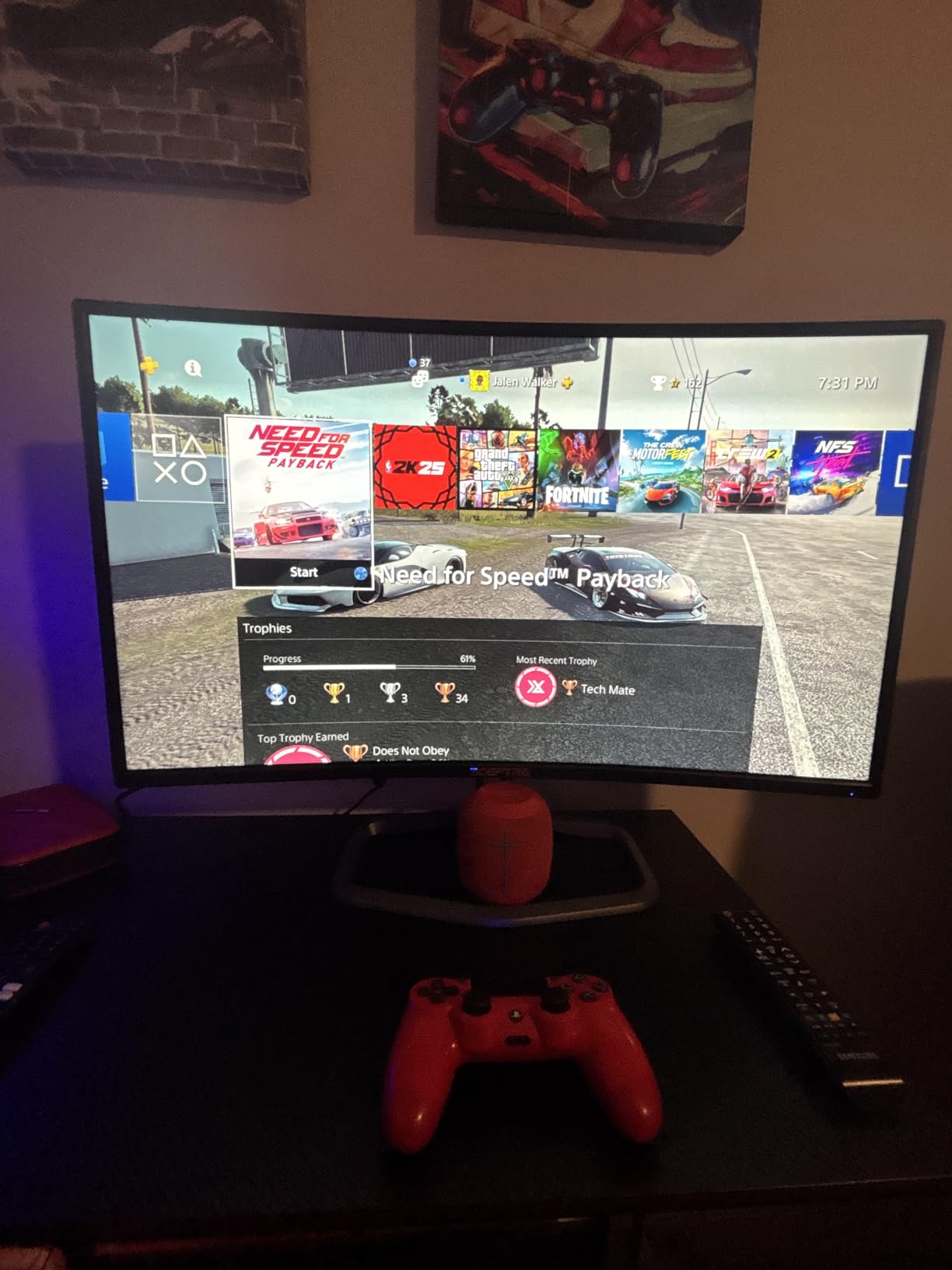 Sceptre New Curved 32 inch Gaming Monitor Up to 240+Hz 1ms 99% sRGB AMD FreeSync Premium Build-in Speakers, HDMI Displayport Machine Black (C325B-FWD240 Series) Customer Review Sceptre New Curved 32 inch Gaming Monitor Up to 240+Hz 1ms 99% sRGB AMD FreeSync Premium Build-in Speakers, HDMI Displayport Machine Black (C325B-FWD240 Series) - Customer Photo 1