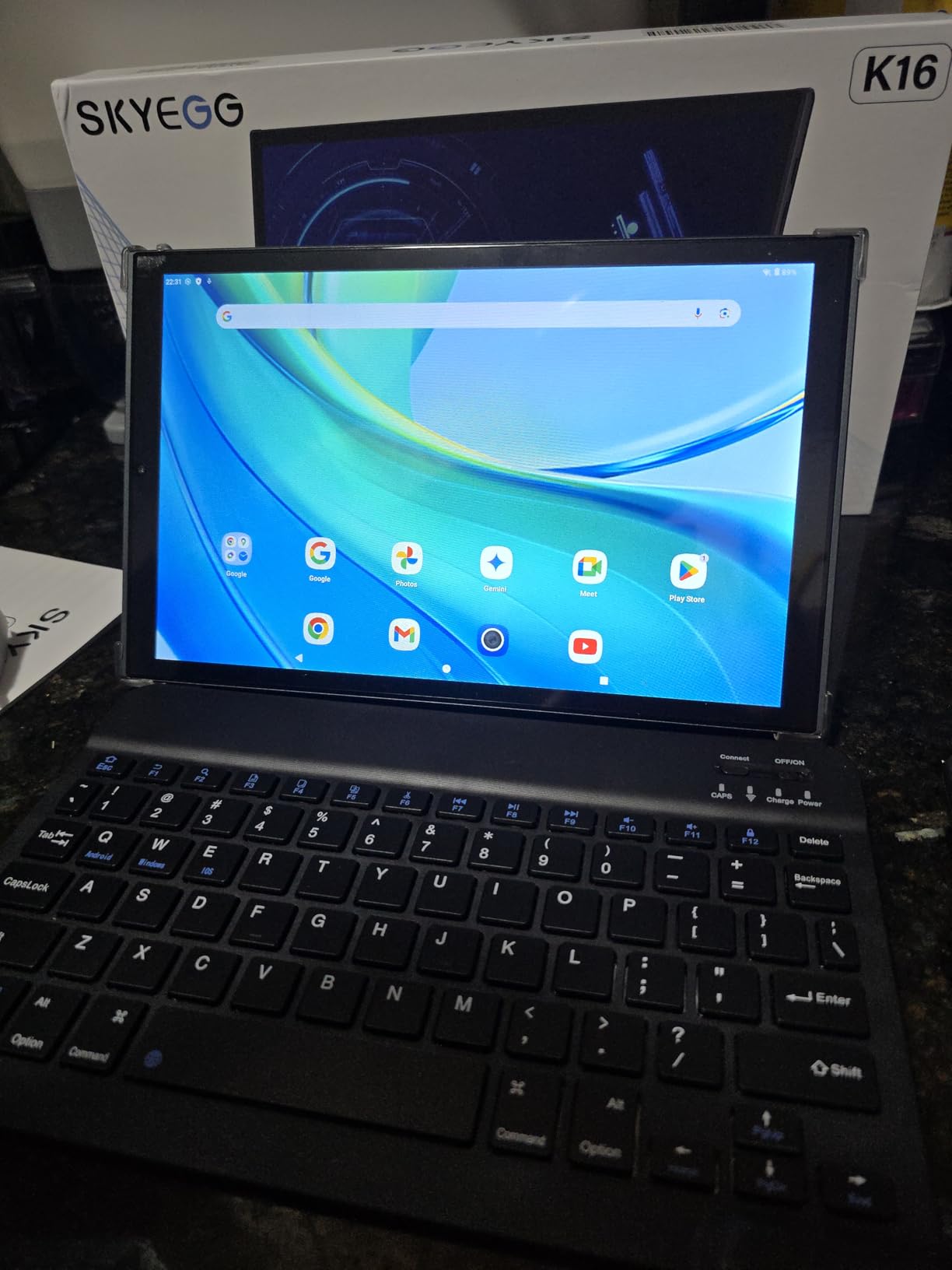 2025 Android 15 Tablet 10.1 Inch Tablets, 30GB RAM 128GB ROM 1TB Expand, 8000mAh Battery, BT5.0, 2.4/5G Wi-Fi 6, Metal Body with Keyboard & Mouse, Gemini AI, Widevine L1 HD IPS Display - Black Customer Review 2025 Android 15 Tablet 10.1 Inch Tablets, 30GB RAM 128GB ROM 1TB Expand, 8000mAh Battery, BT5.0, 2.4/5G Wi-Fi 6, Metal Body with Keyboard & Mouse, Gemini AI, Widevine L1 HD IPS Display - Black - Customer Photo 3