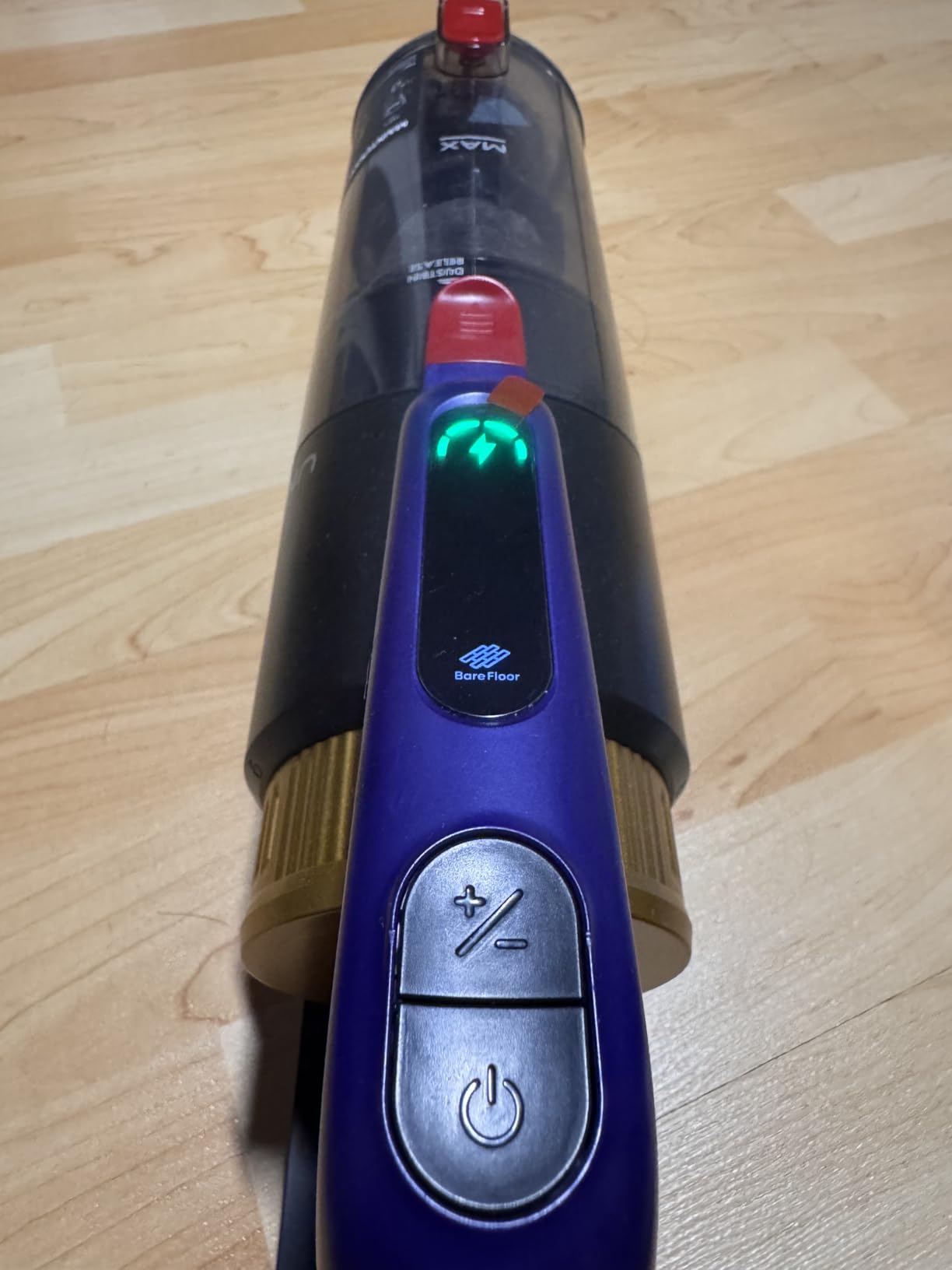 UNINELL HOME UV2 Cordless Vacuum Cleaner, 48000Pa/550W Vacuum Cleaners for Home, Lightweight Stick Vacuum with 65Mins Runtime, Self-Standing&Wall Mount Charging, Tangle-Resistant Vacuum for Pet Hair - Customer Photo 2