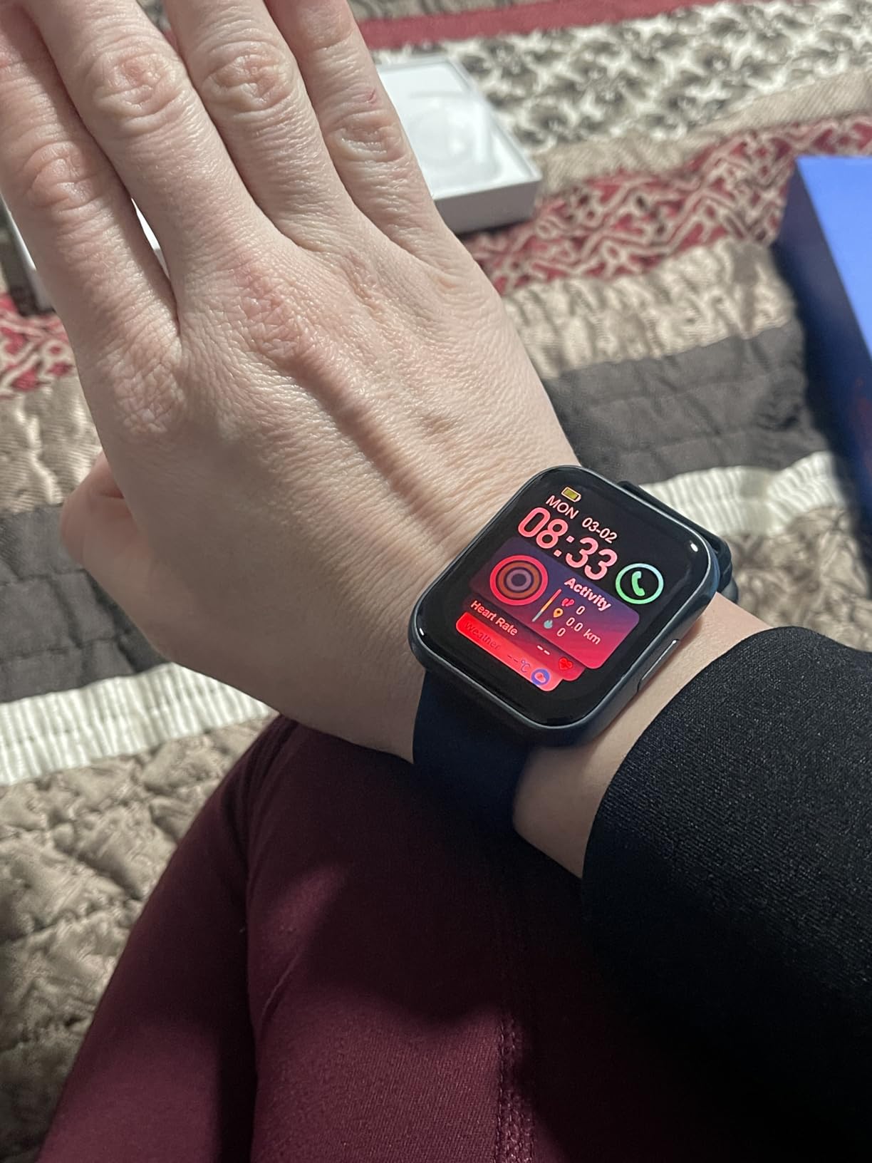 Smart Watch for Men Women, 1.85