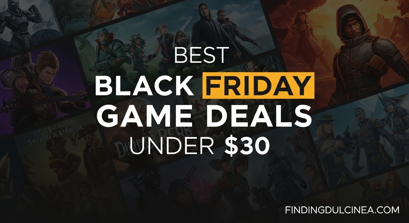 Best Black Friday Game Deals Under $30