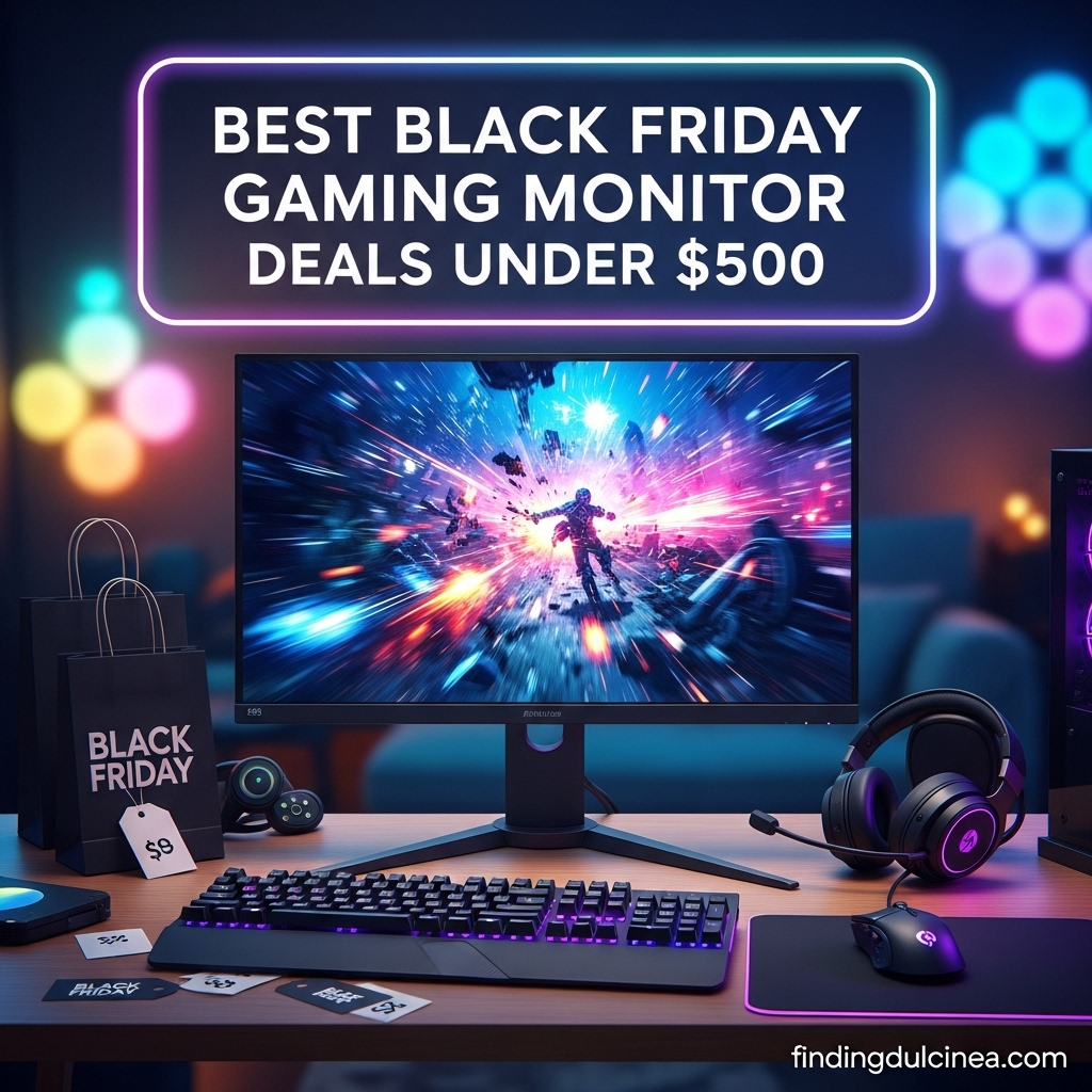 Best Black Friday Gaming Monitor Deals Under $500