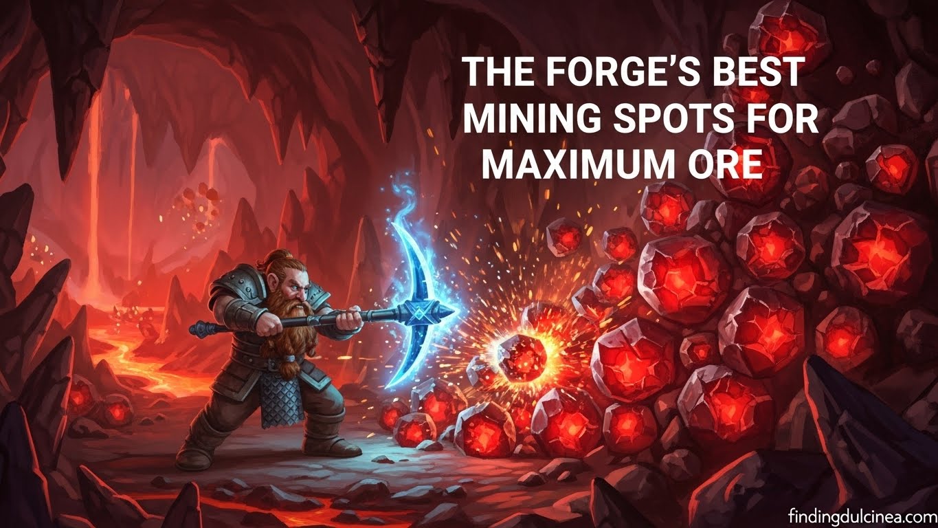 Best Mining Spots in The Forge