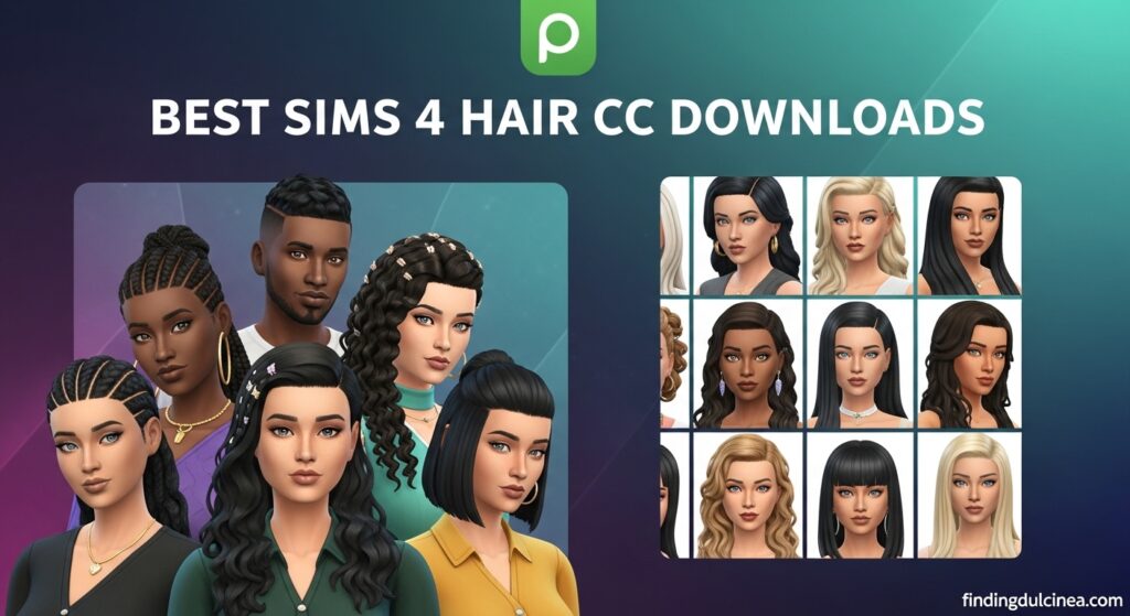Best Sims 4 Hair CC Downloads
