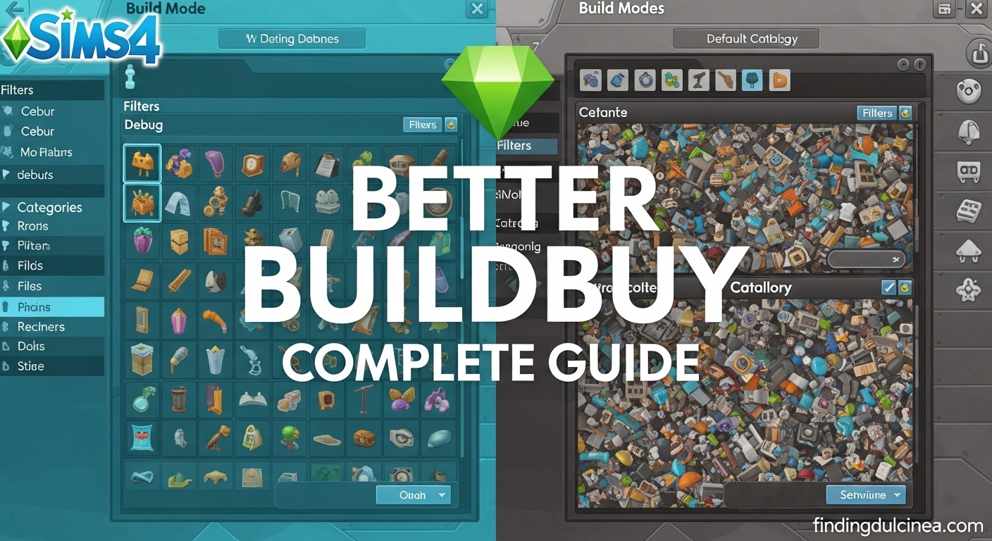 Better BuildBuy Sims 4