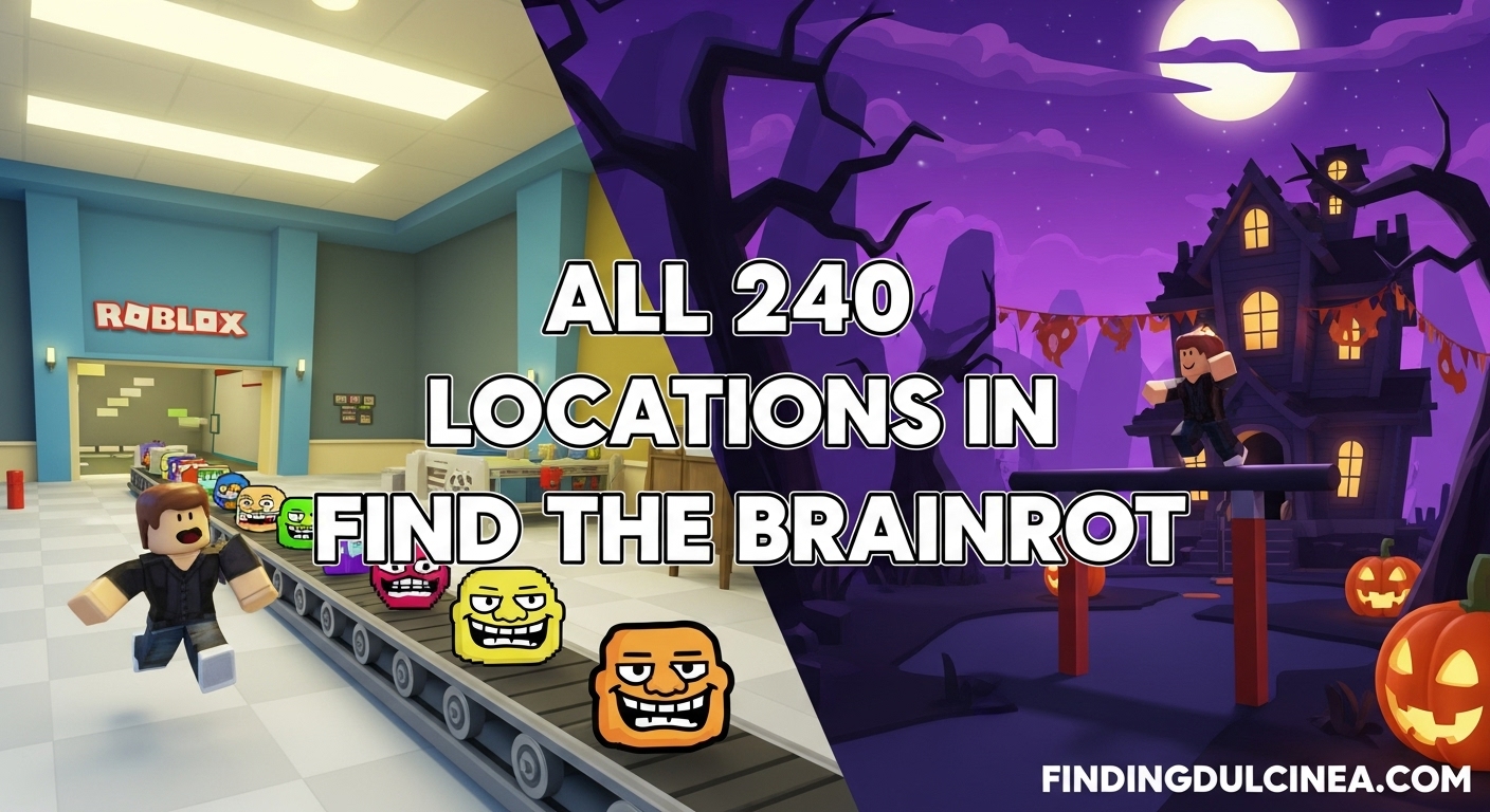Find the Brainrot: All 240 Locations
