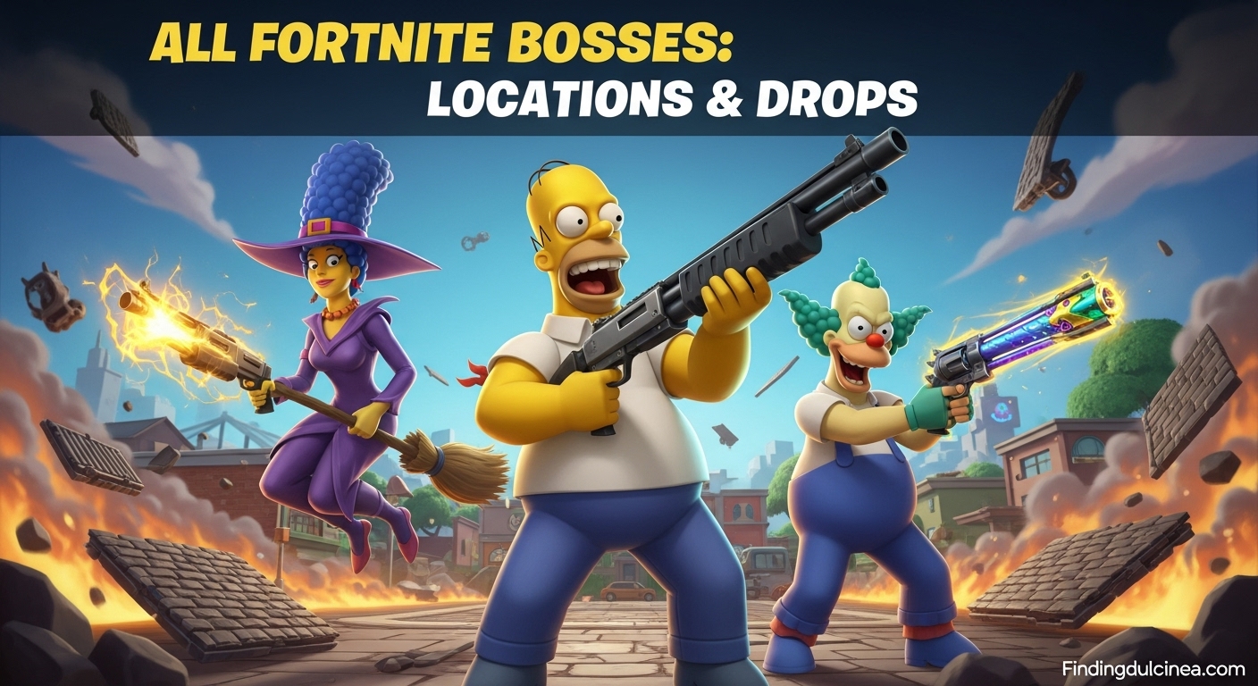 Fortnite Simpsons Bosses