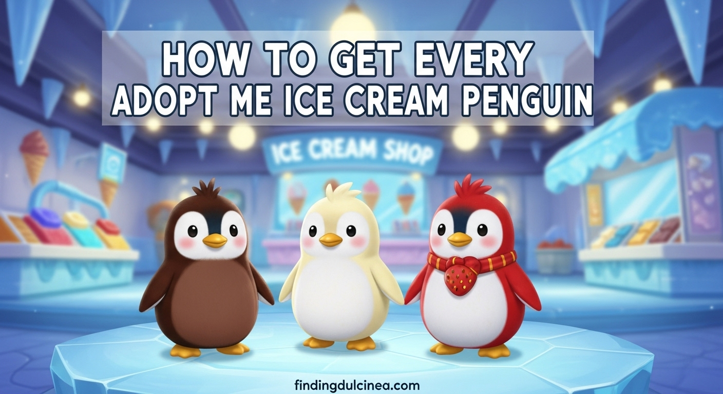 Get Adopt Me Ice Cream Penguins