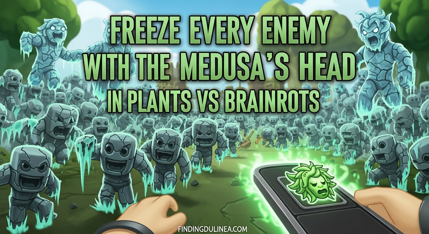 Get Medusa's Head Plants vs Brainrots