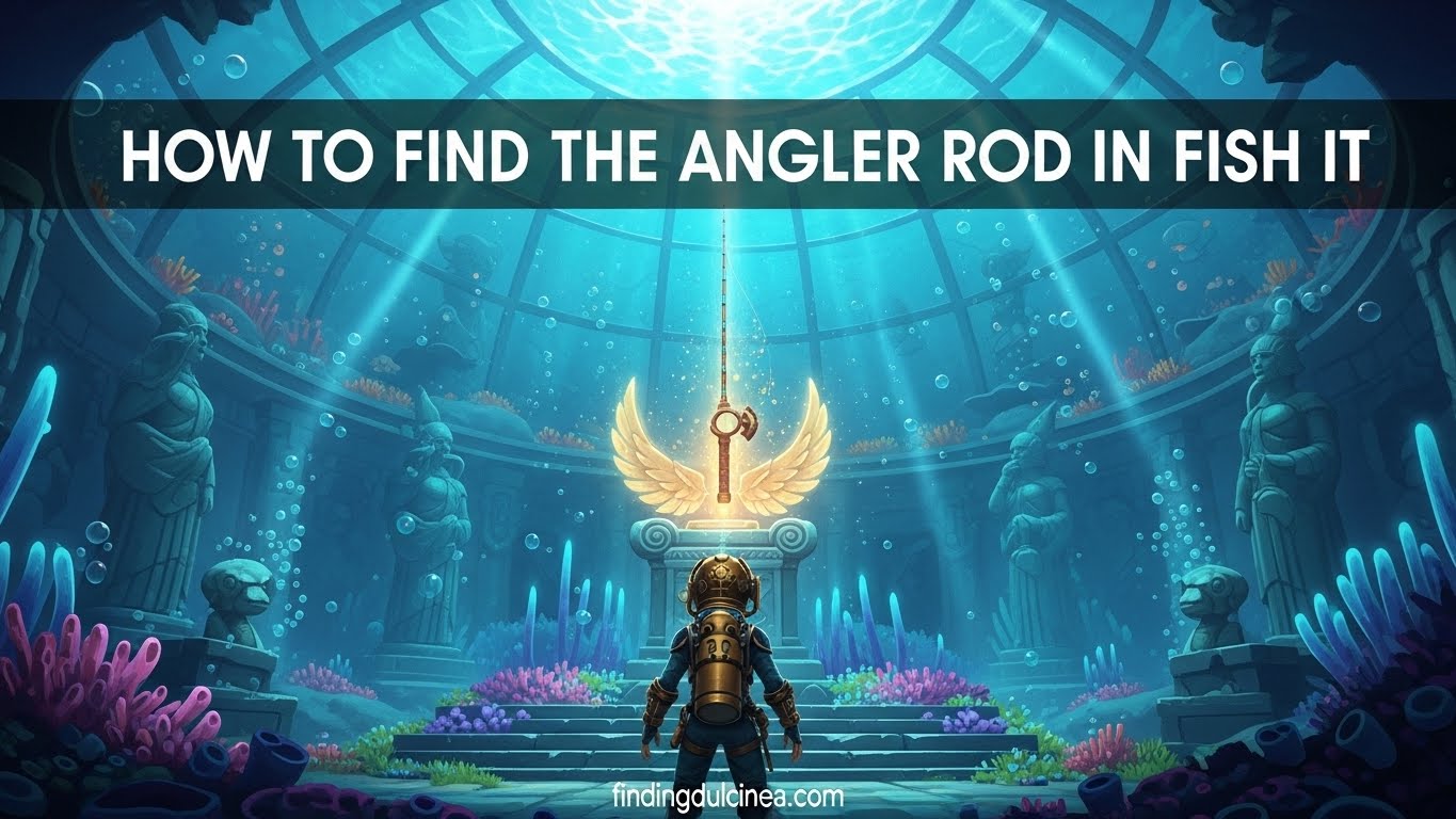 How to Get the Angler Rod in Fish