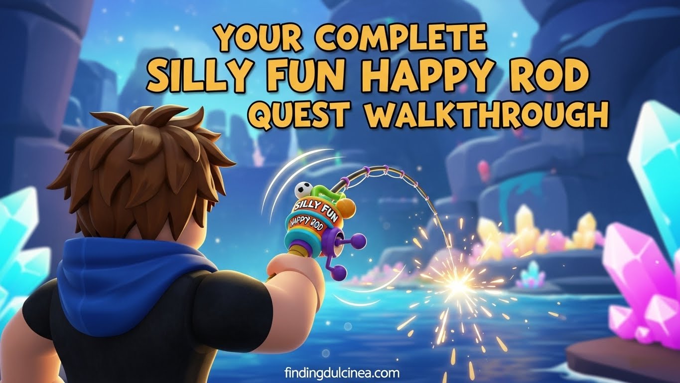 Get the Silly Fun Happy Rod in Roblox