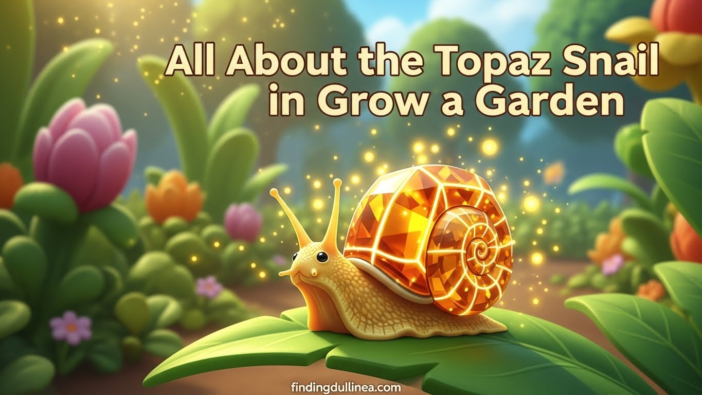 How to Obtain Topaz Snail Grow a Garden