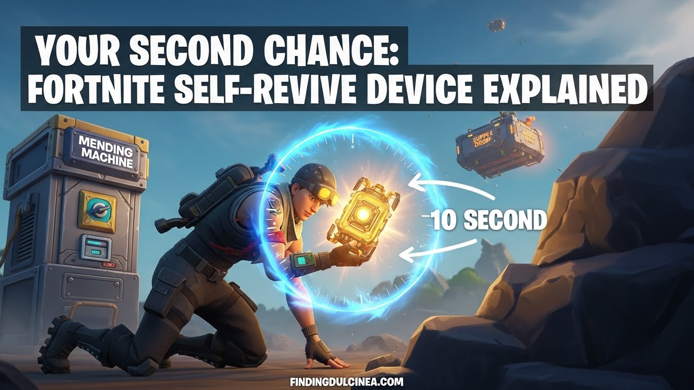 How to Use the Fortnite Self-Revive Device