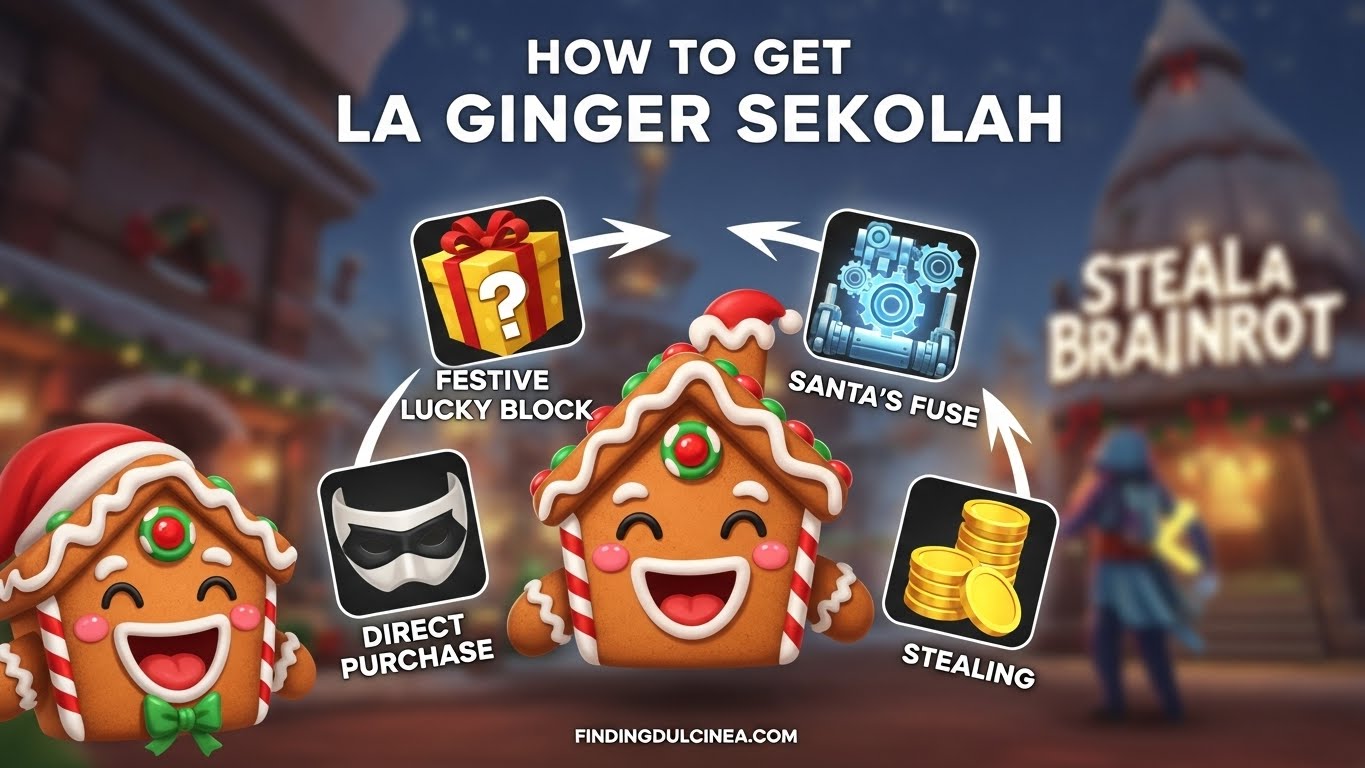 How to get La Ginger Sekolah