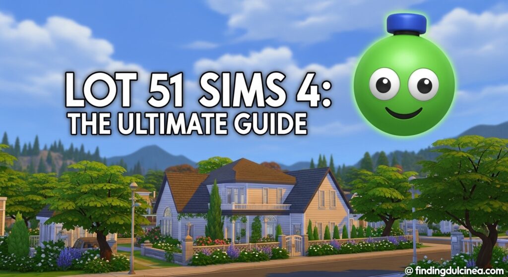 Lot 51 Sims 4