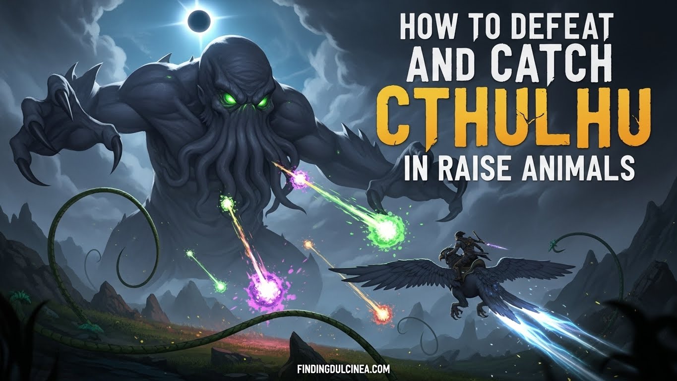 Raise Animals: Catch Cthulhu Fight