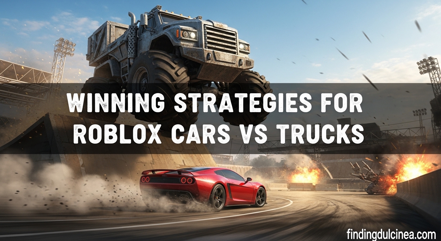 Roblox Cars vs Trucks
