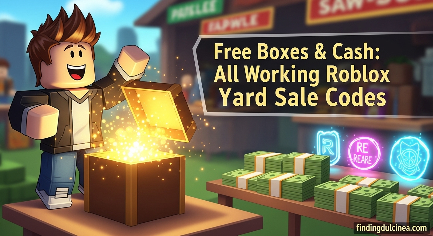 Roblox Yard Sale Codes