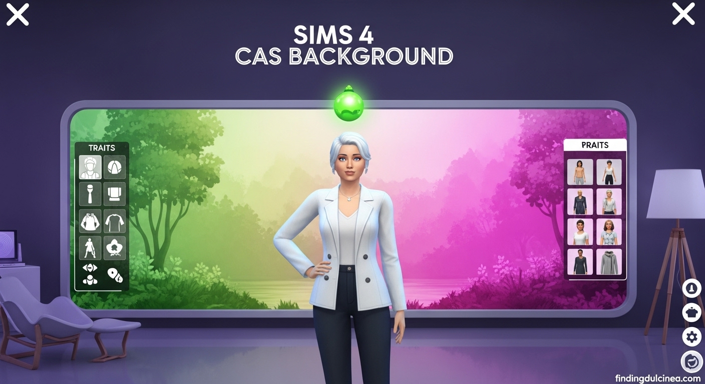 Sims 4 CAS Background
