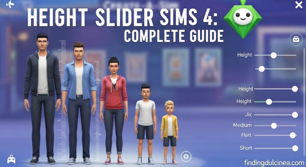 Sims 4 Height Slider Mods Guide