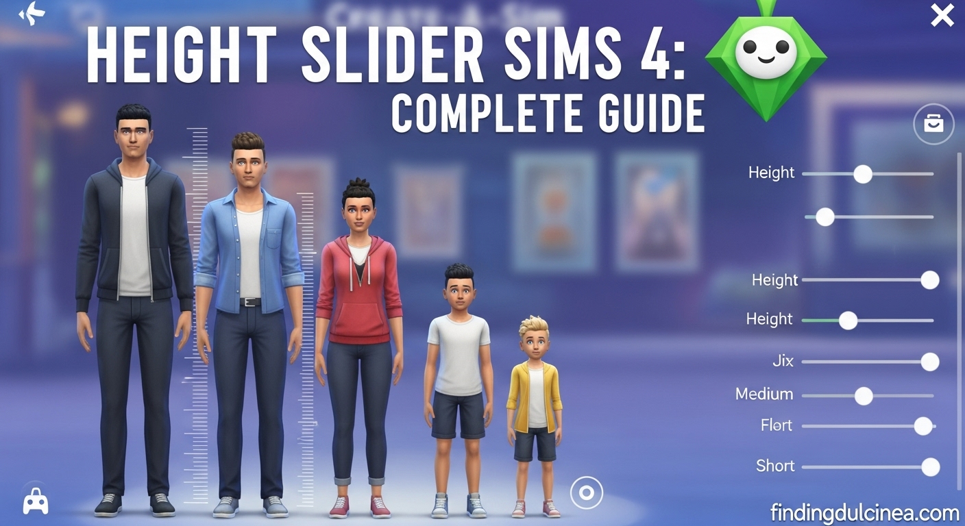 Sims 4 Height Slider Mods Guide