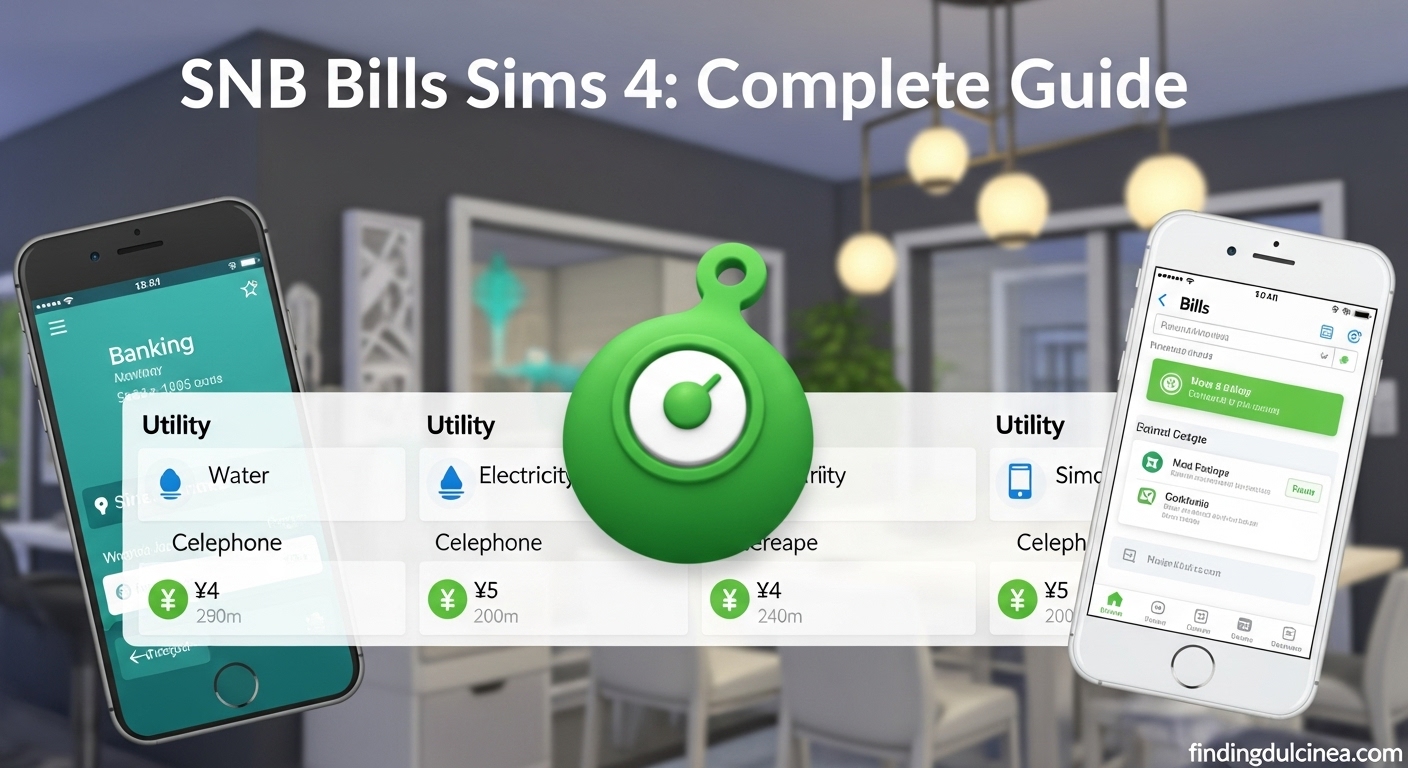 Sims 4 SNB Bills Mod Guide