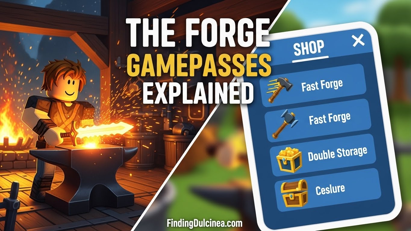 The Forge Gamepasses
