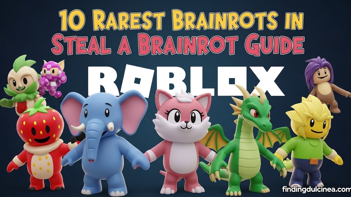 10 Rarest Brainrots in Steal a Brainrot Guide