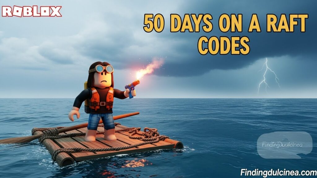 The current image has no alternative text. The file name is: 50-Days-On-A-Raft-Codes.jpeg
