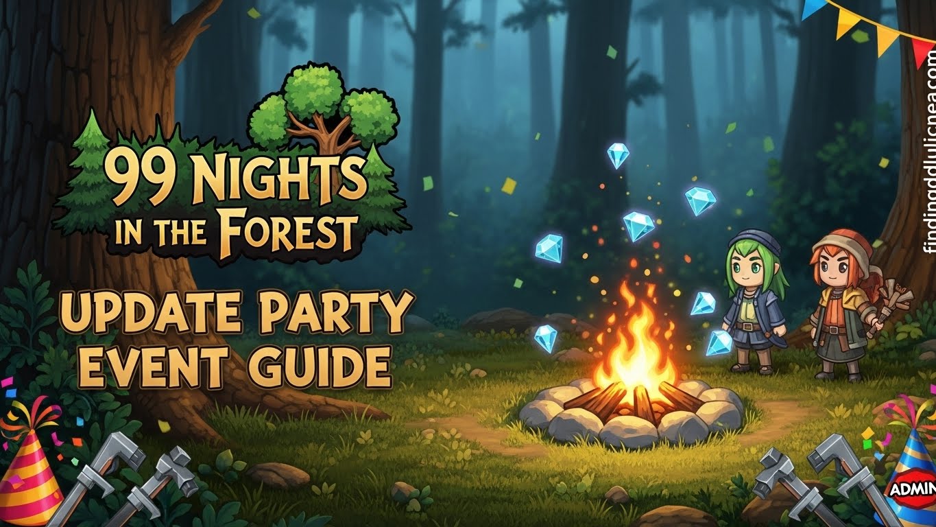 99 Nights in the Forest Update Party Event Guide