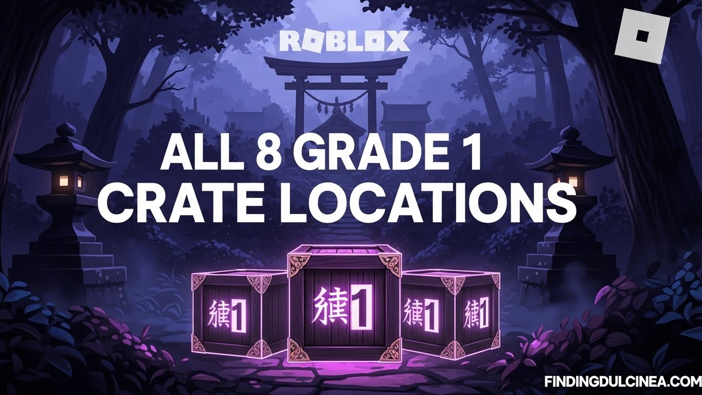 All 8 Grade 1 Crate Locations in Jujutsu Zero Guide