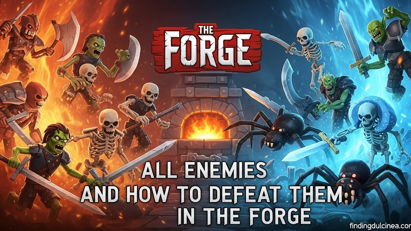 All Enemies and How to Defeat Them in The Forge