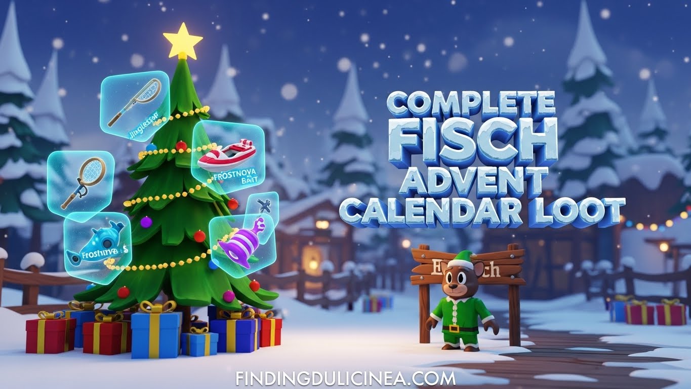 All Fisch Advent Calendar Items & Codes