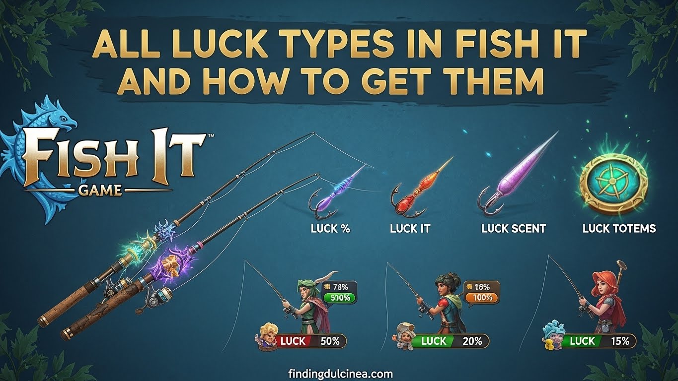 All Luck Types in Fish It and How to Get Them